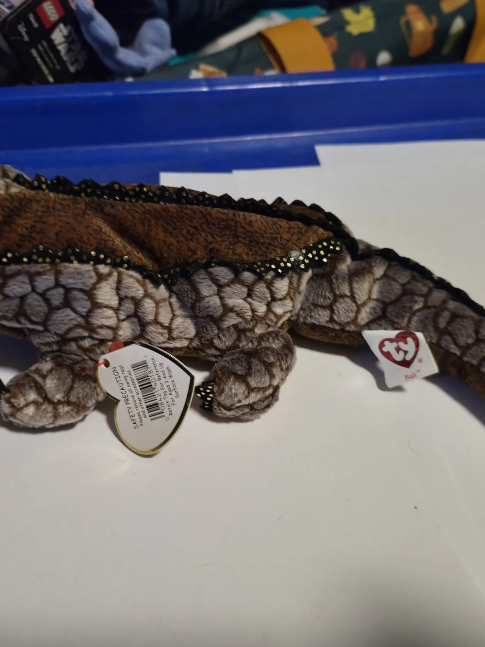 Ty Beanie Baby Bali the Komodo Dragon